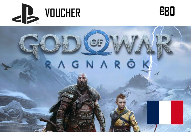 God Of War Ragnarök PlayStation Network Card €80 FR