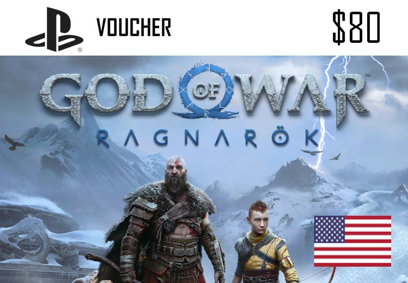 God of War Ragnarök PlayStation Network Card $80 US screenshot 2