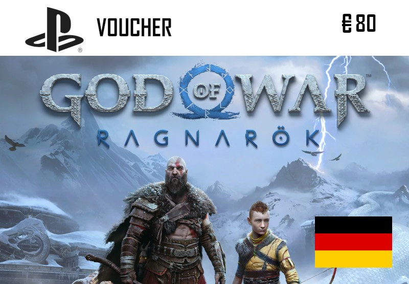 God Of War Ragnarök PlayStation Network Card €80 DE