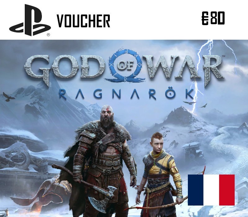 

God of War Ragnarök PlayStation Network Card €80 FR