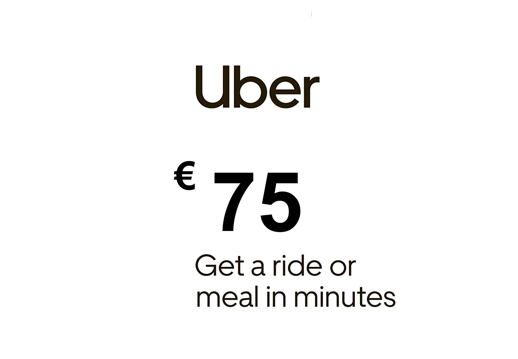 Uber EUR 75 Gift Card ES screenshot 1