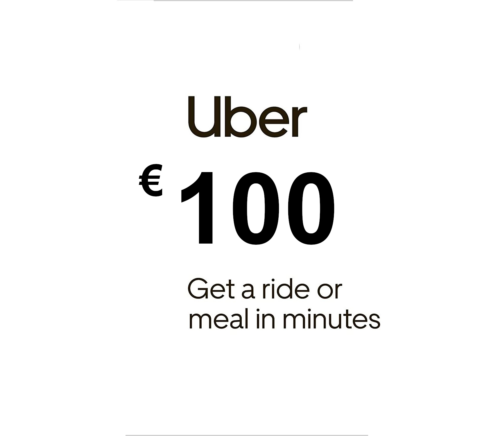 Uber €100 ES Gift Card