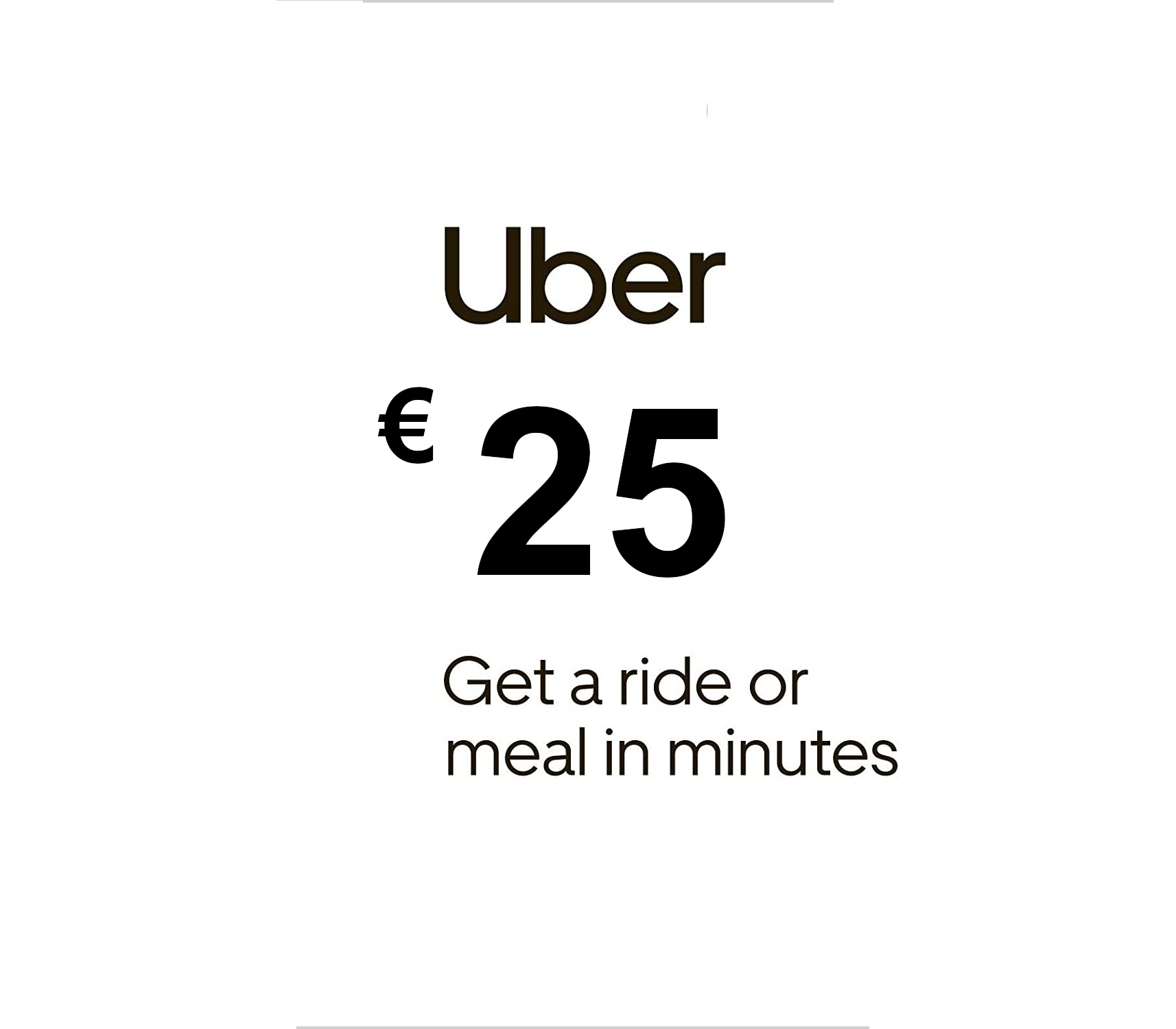 

Uber €25 ES Gift Card