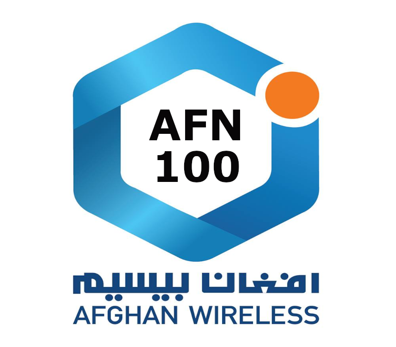 

Afghan Wireless 100 AFN Mobile Top-up AF