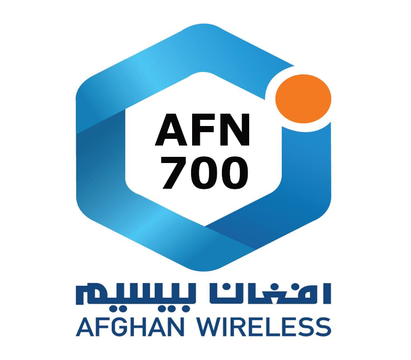 Afghan Wireless 700 AFN Mobile Top-up AF