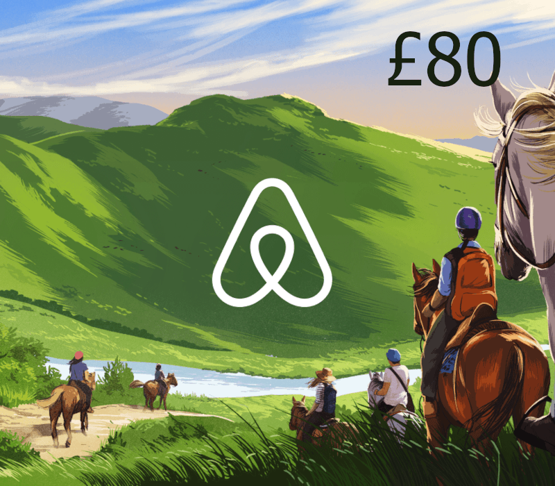 Airbnb £80 Gift Card UK