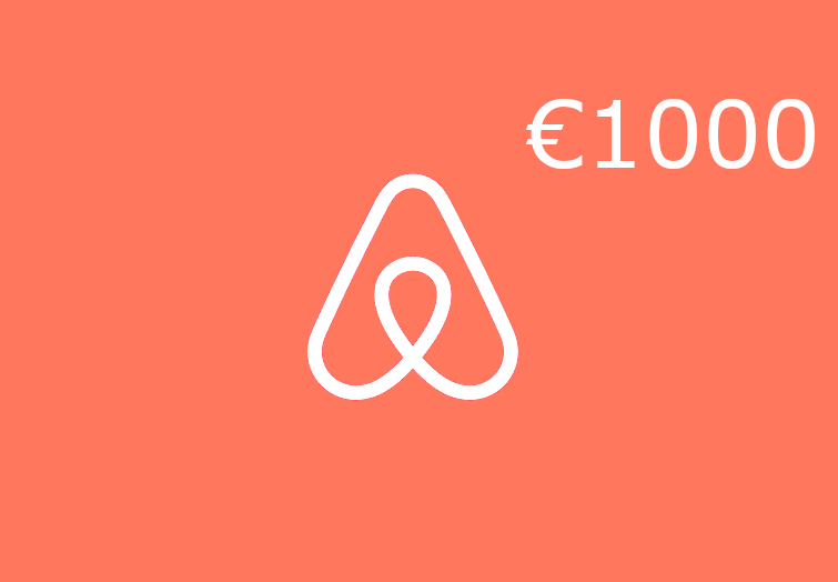Airbnb €1000 Gift Card NL