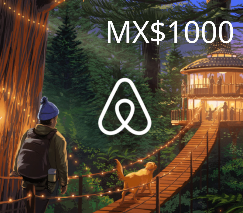 

Airbnb MX$1000 Gift Card MX