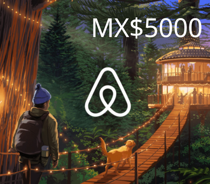 

Airbnb MX$5000 Gift Card MX