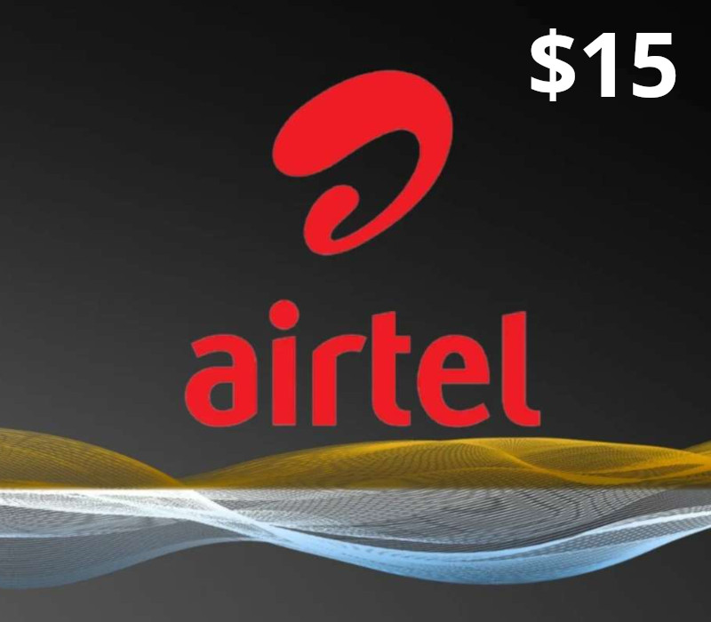 

Airtel $15 Mobile Top-up CG