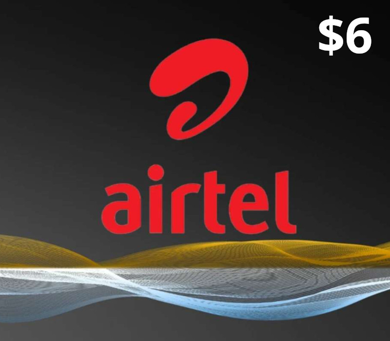 

Airtel $6 Mobile Top-up CG