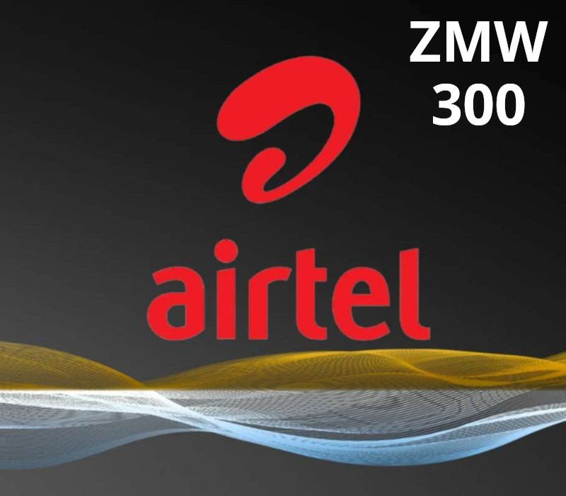 

Airtel 300 ZMW Mobile Top-up ZM