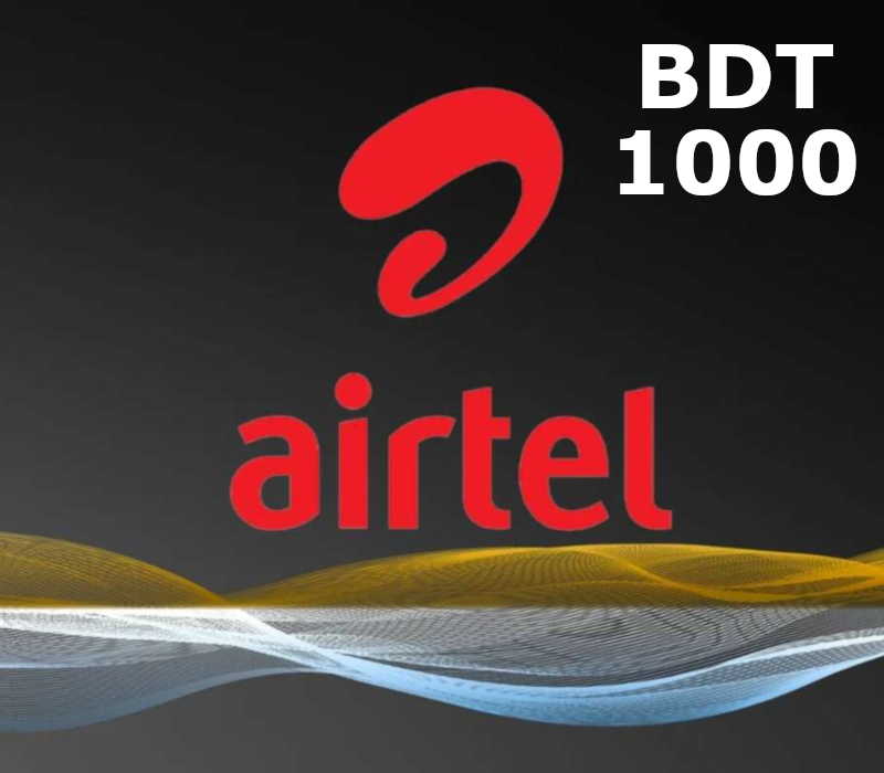 

Airtel 1000 BDT Mobile Top-up BD