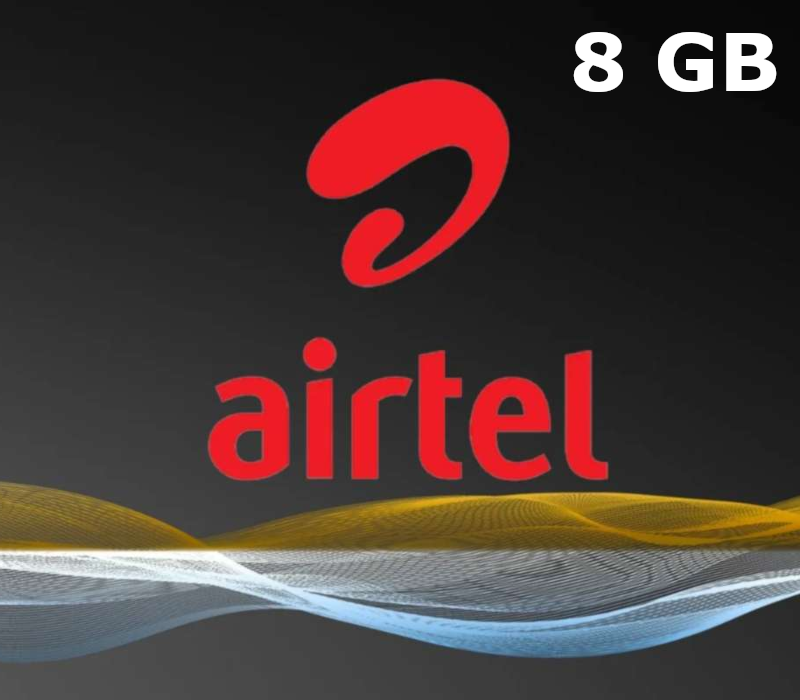 

Airtel 8 GB Data Mobile Top-up TD