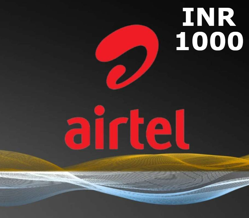 

Airtel 1000 INR Mobile Top-up IN