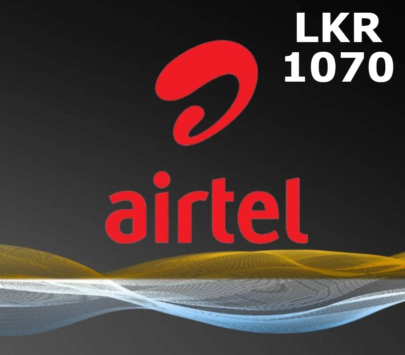 

Airtel 1070 LKR Mobile Top-up LK