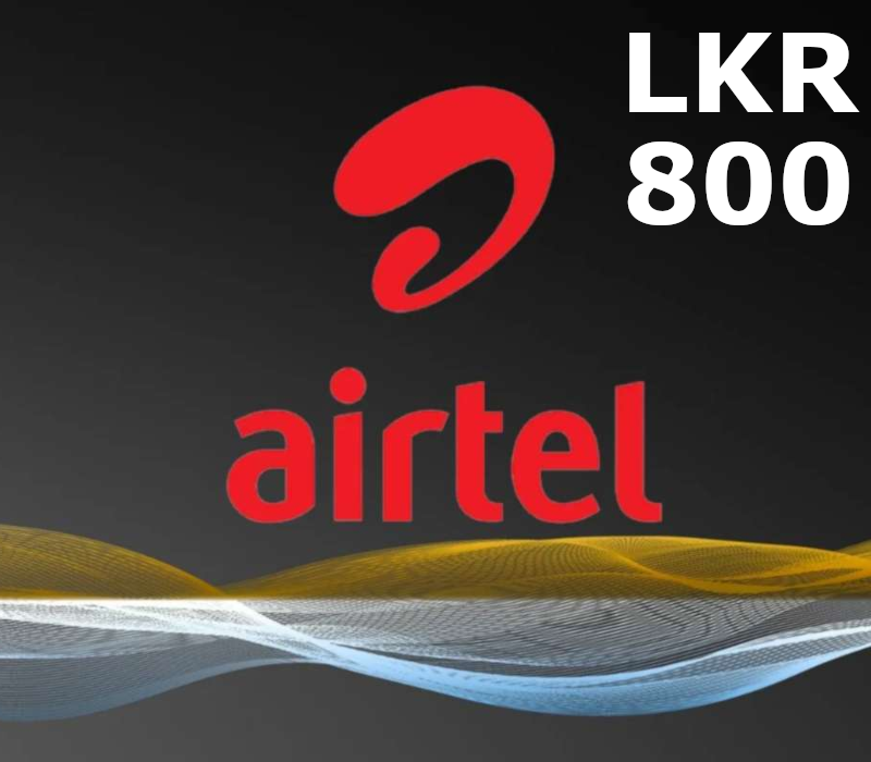 

Airtel 800 LKR Mobile Top-up LK