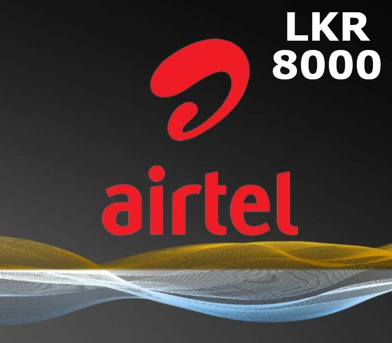 

Airtel 8000 LKR Mobile Top-up LK