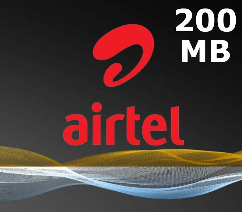 

Airtel 200 MB Data Mobile Top-up NG