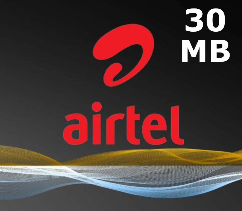 

Airtel 30 MB Data Mobile Top-up UG