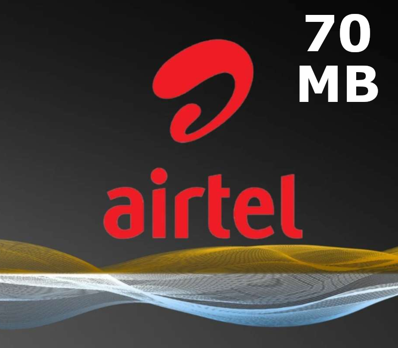 

Airtel 70 MB Data Mobile Top-up UG