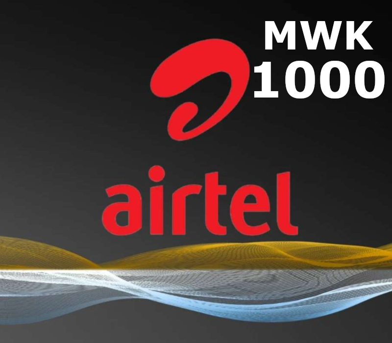 

Airtel 1000 MWK Mobile Top-up MW