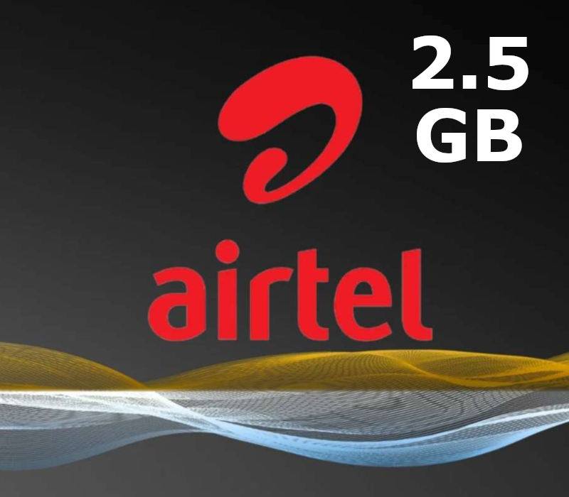 

Airtel 2.5 GB Data Mobile Top-up CG