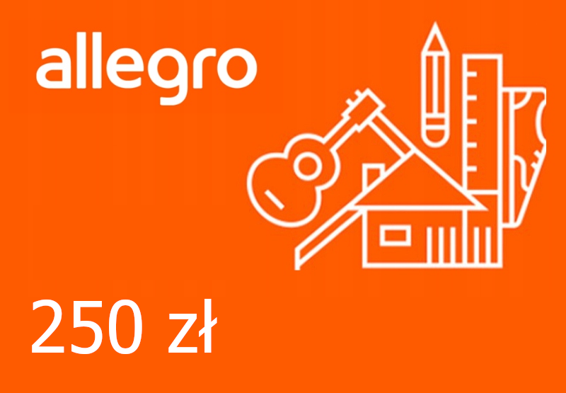 Allegro 250 PLN Gift Card PL