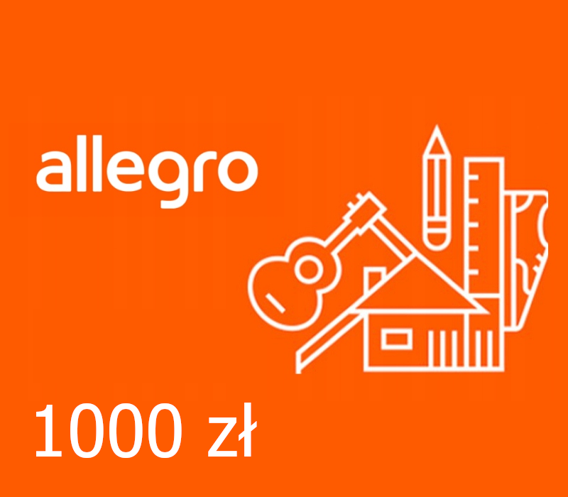 

Allegro 1000 PLN Gift Card PL