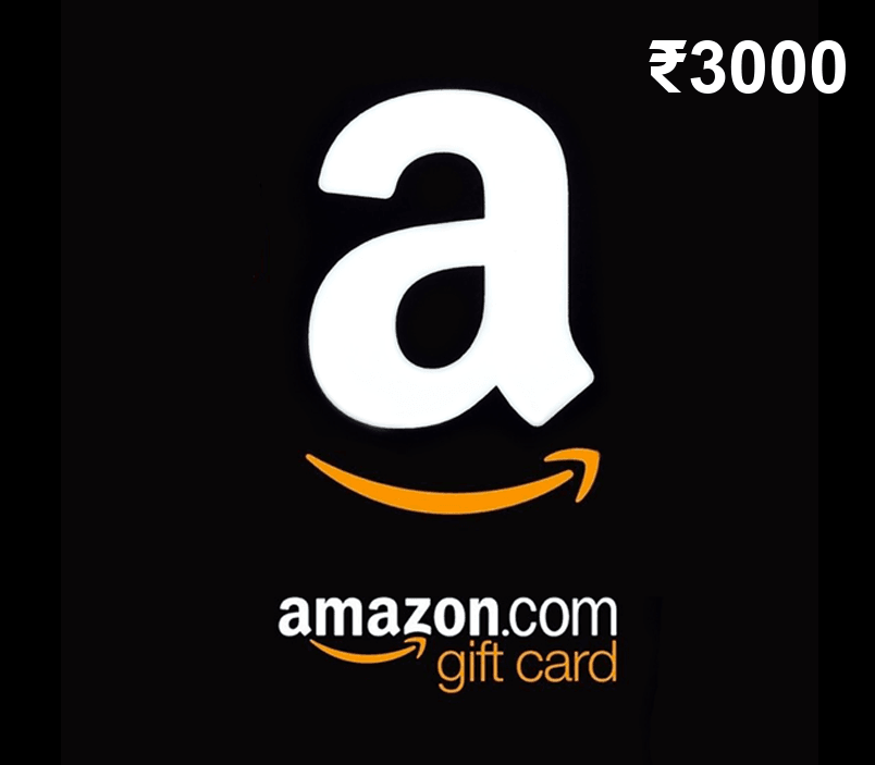 

Amazon ₹3000 Gift Card IN