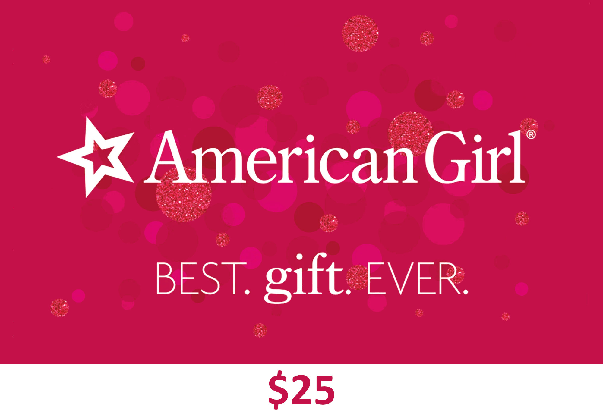 American Girl $25 Gift Card US