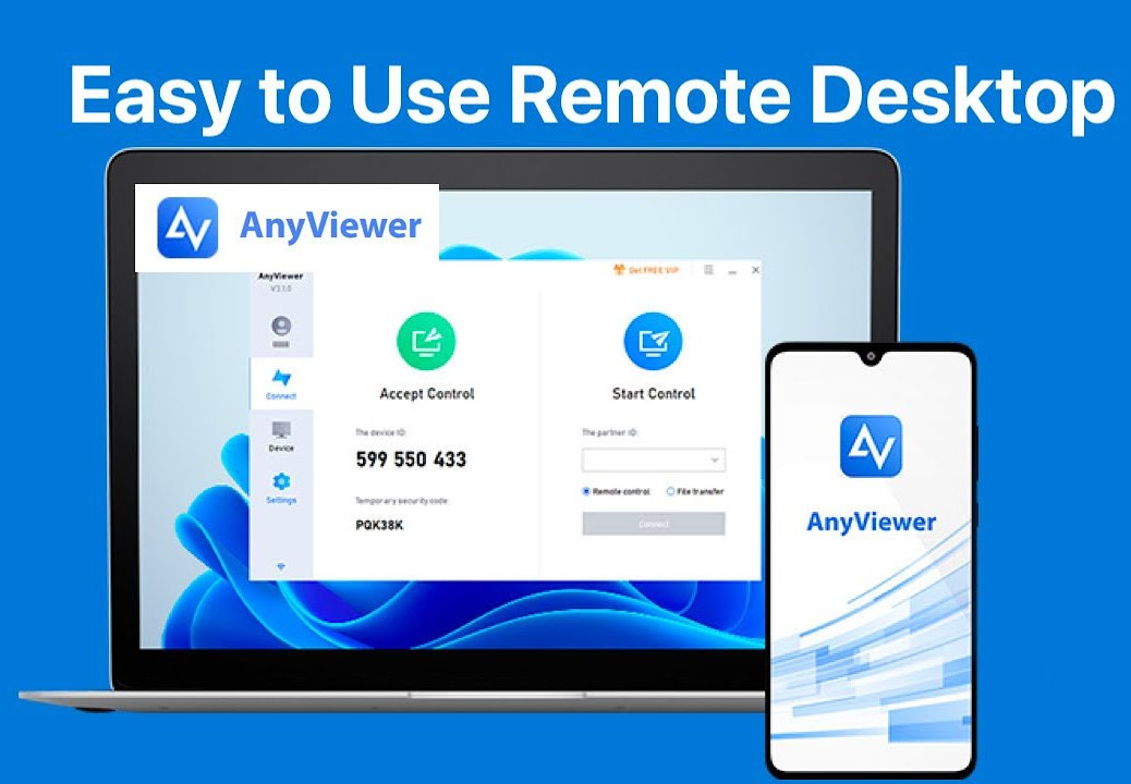 AnyViewer Professional Edition 2023 Key (1 Year / 1 Device) screenshot 1