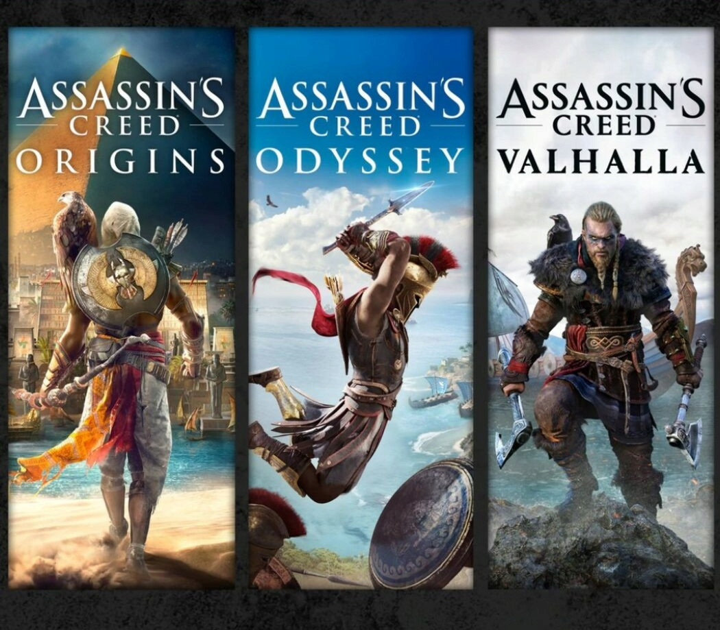 Assassin's Creed Bundle: Assassin's Creed Valhalla, Assassin's Creed Odyssey, and Assassin's Creed Origins US XBOX One / Xbox Series X|S CD Key