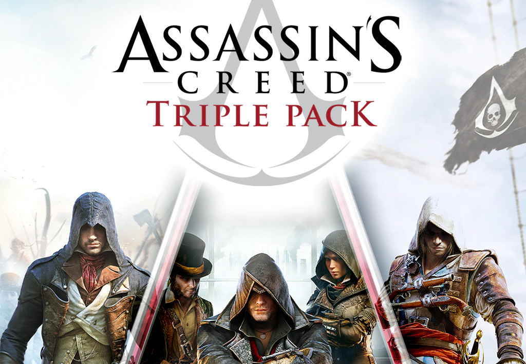 Assassin's Creed Triple Pack EU XBOX One CD Key