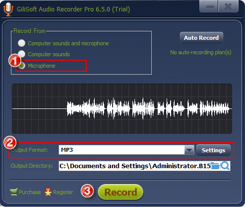 Gilisoft Audio Recorder Pro