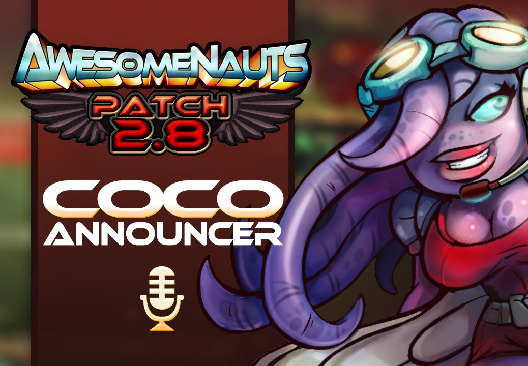 Awesomenauts - Coco Nebulon Announcer DLC Steam CD Key