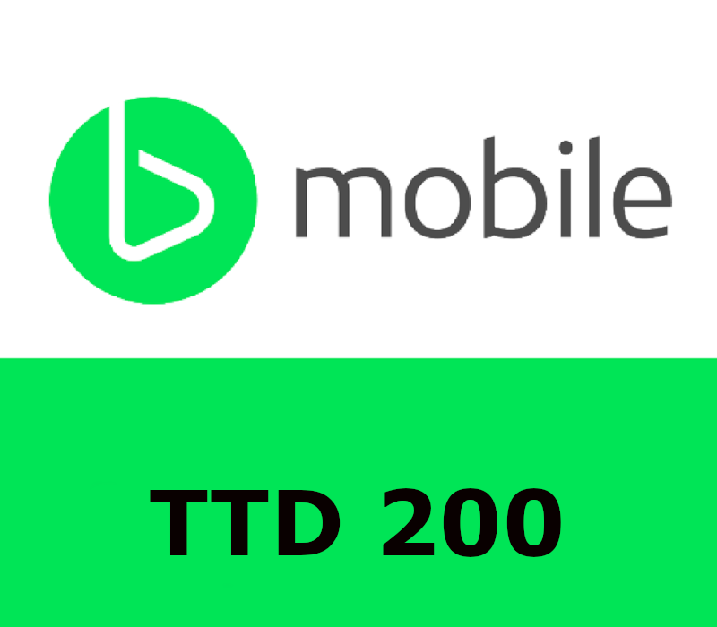 

bMobile 200 TTD Mobile Top-up TT