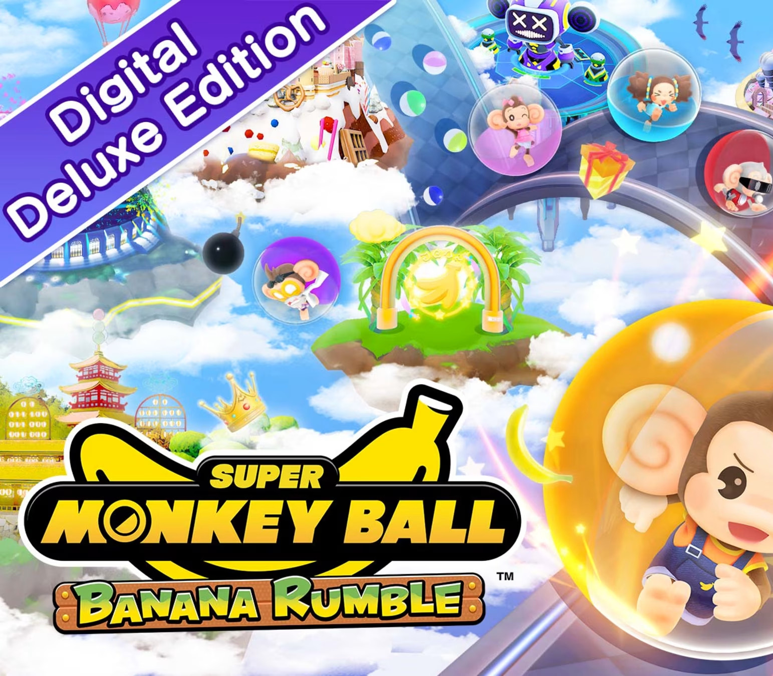 Super Monkey Ball Banana Rumble Digital Deluxe Edition US Nintendo Switch CD Key