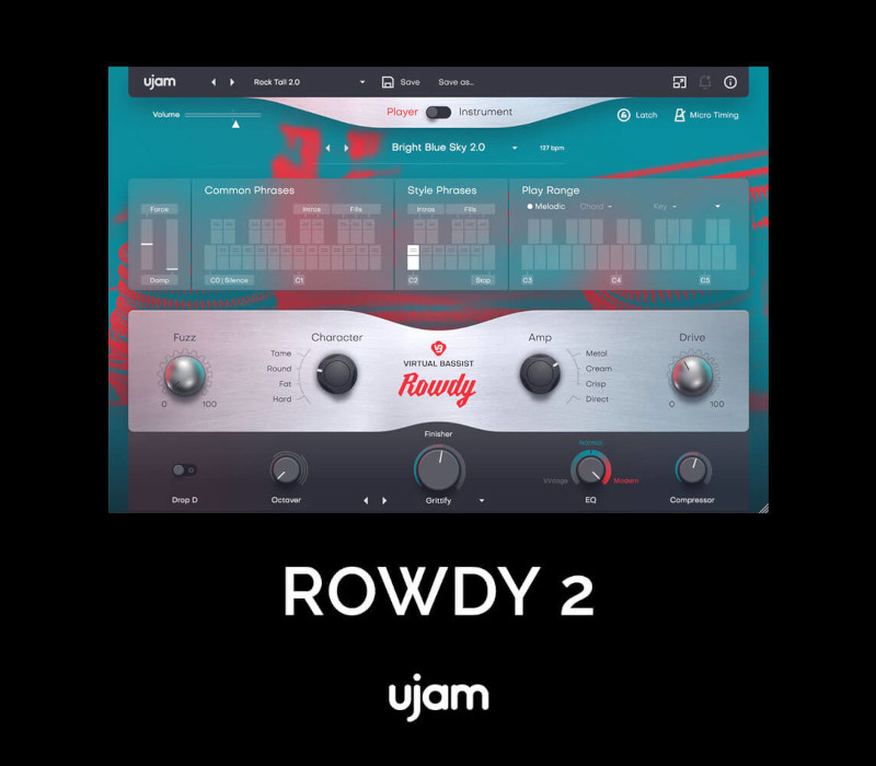

UJAM Virtual Bassist Rowdy 2 PC/MAC Key