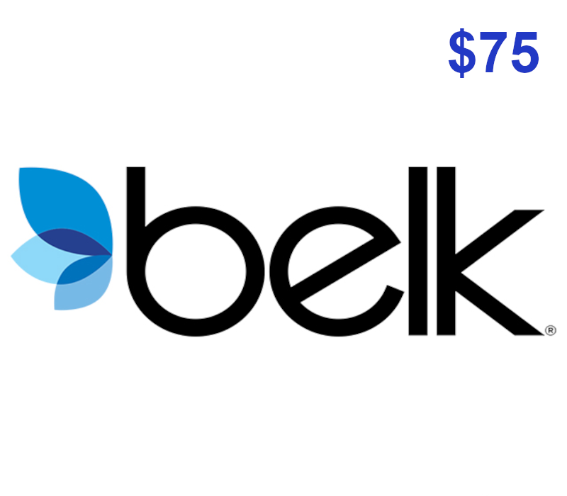 Belk $75 Gift Card US