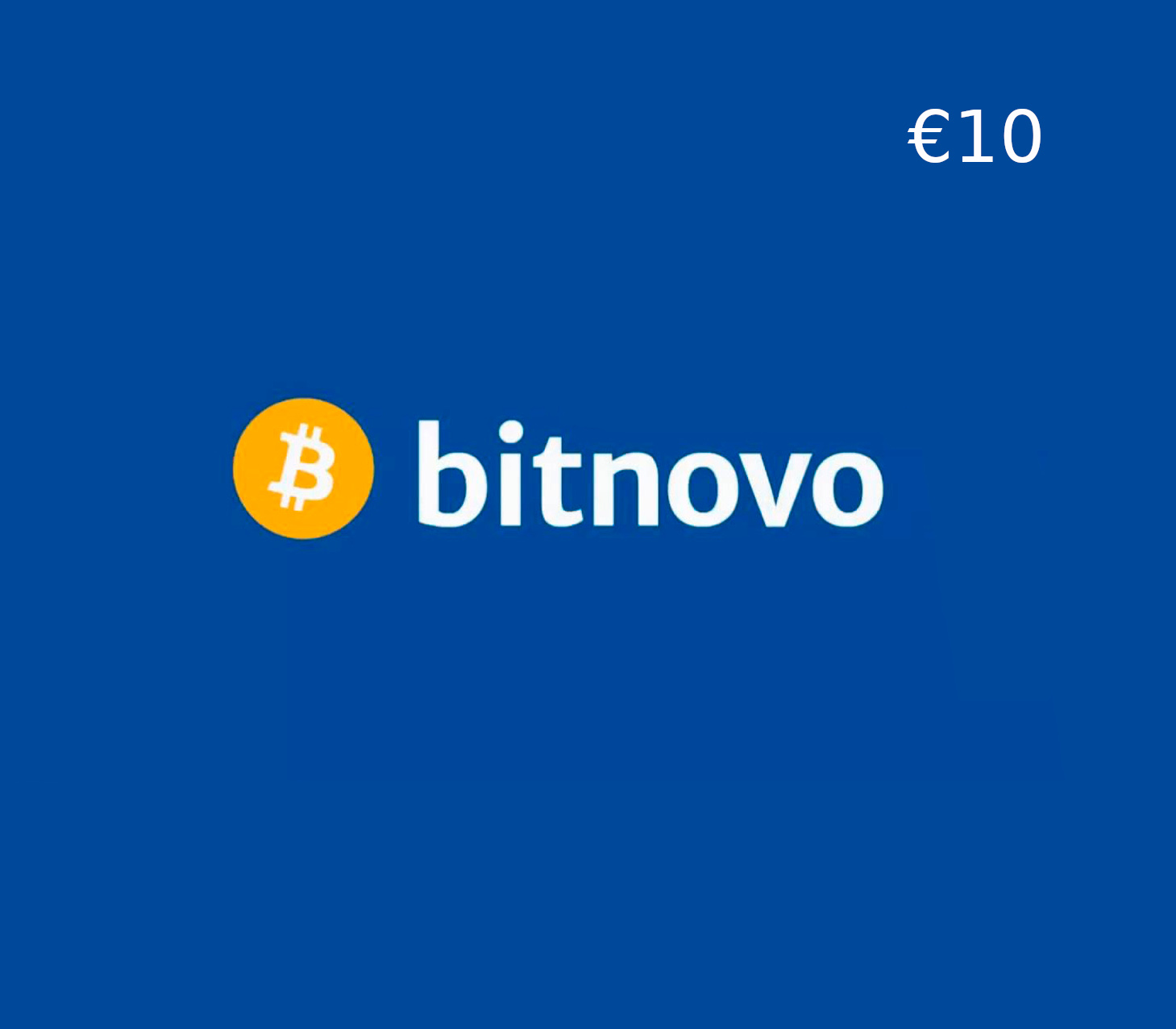 

BitNovo Crypto Card €10 EU