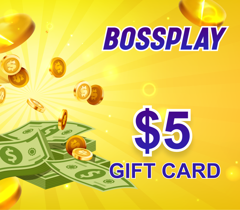 BossPlay 5 Credits Gift Card
