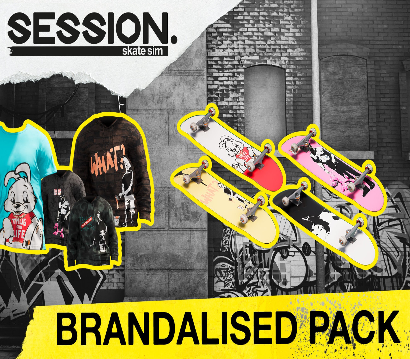 

Session: Skate Sim - Brandalised Pack DLC Steam CD Key