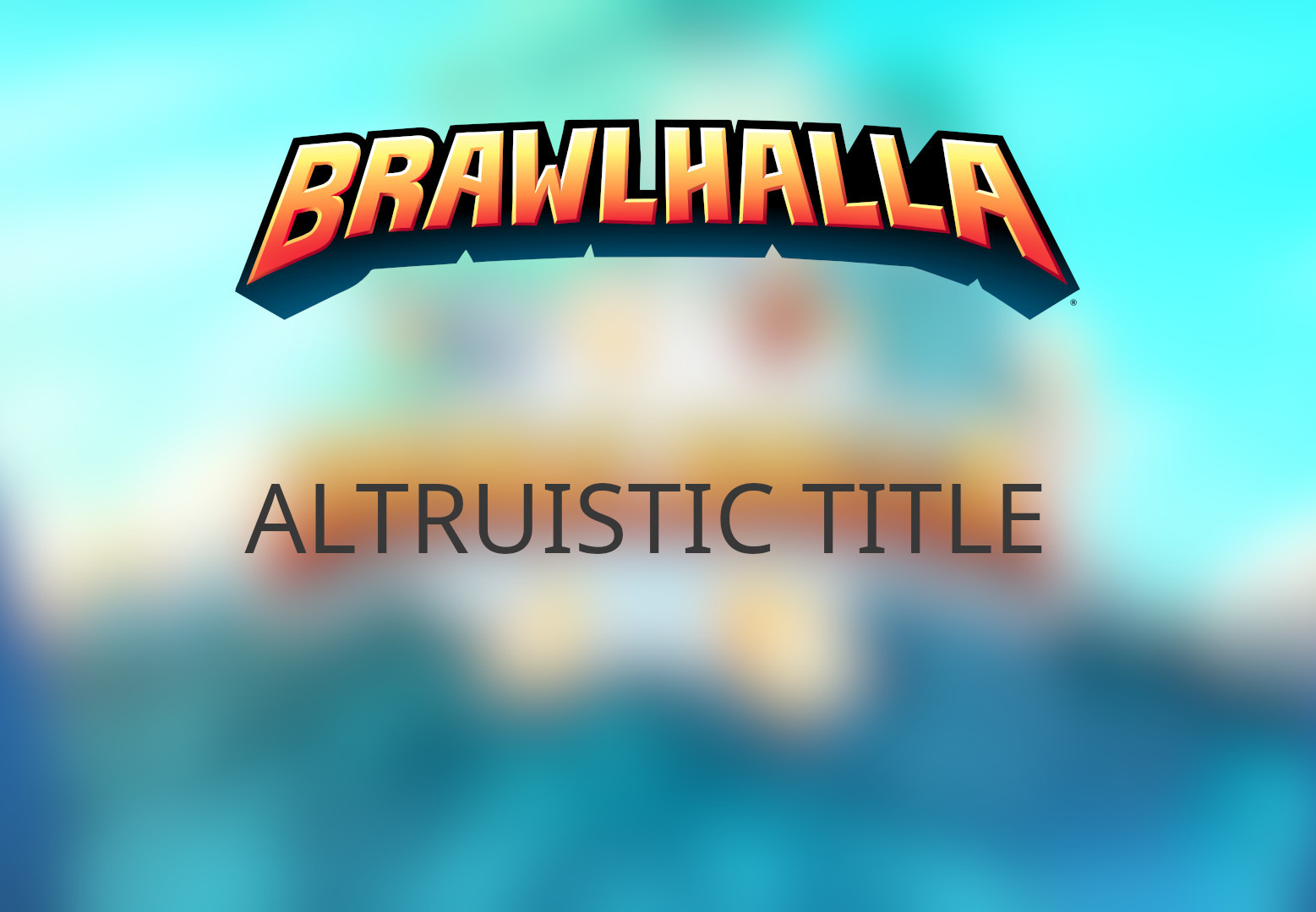 Brawlhalla - Altruistic Title DLC CD Key