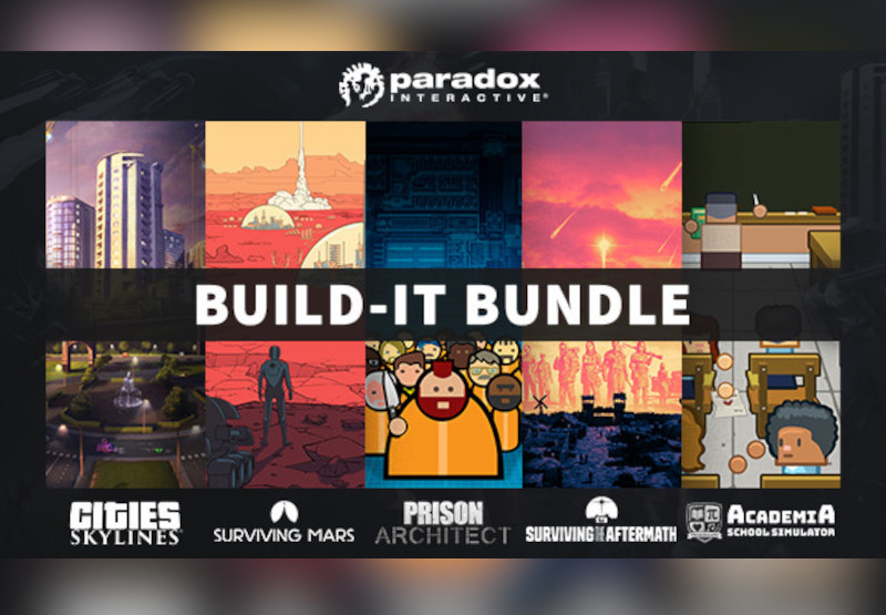 Paradox Build It Bundle 2023 Steam CD Key