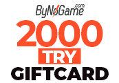 ByNoGame 2000 TRY Gift Card