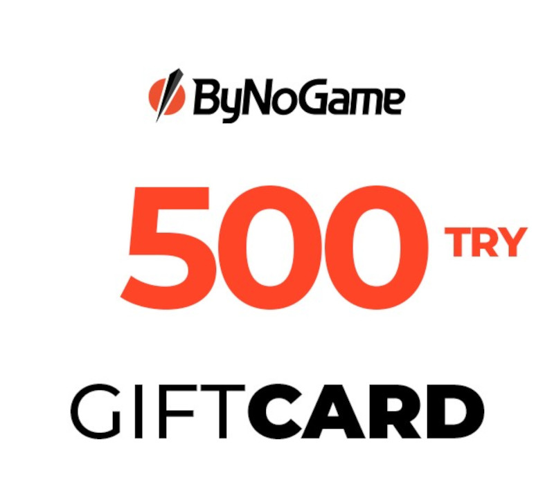 

ByNoGame 500 TRY Gift Card