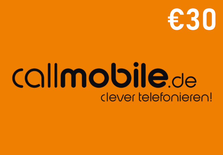 Callmobile €30 Mobile Top-up DE