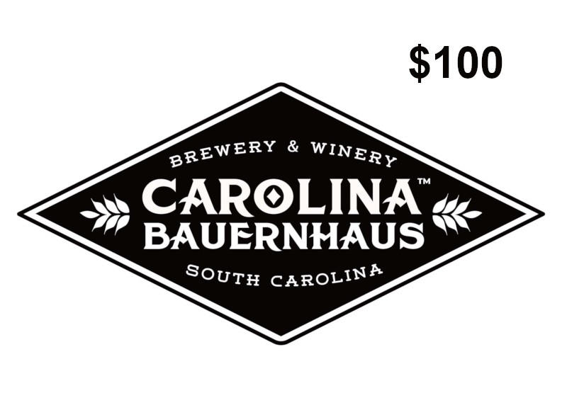 Carolina Bauernhaus Brewery & Winery $100 Gift Card US