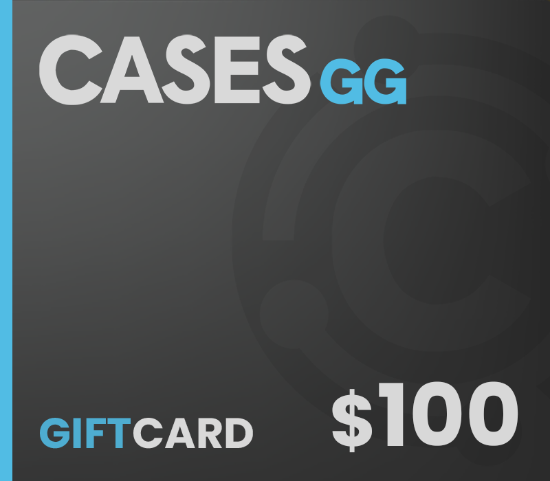 

Cases.gg $100 Gift Card